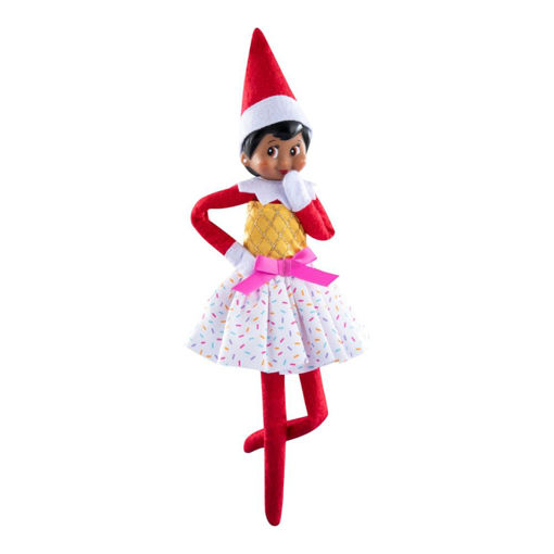Picture of ELF ON THE SHELF CLAUS COUTURE ICE CREAM PARTY DRESS